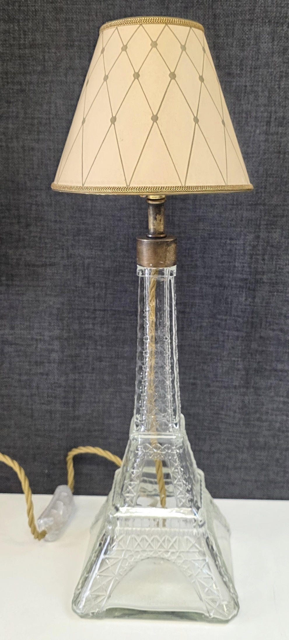 An Eiffel Tower Lamp 